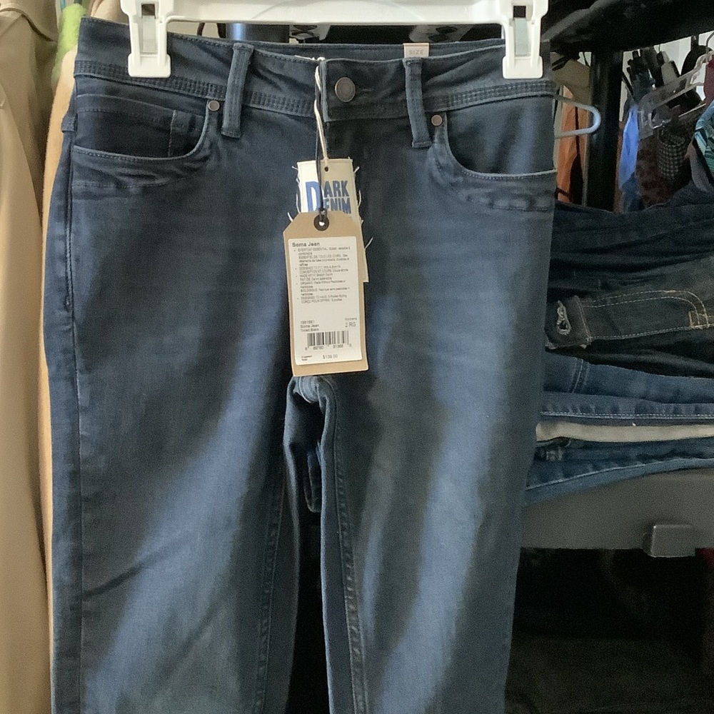 Prana Dark Blue Women's‎ Skinny Jeans, 2R